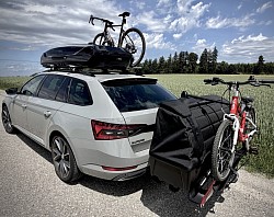 Thule Onto 2 mit zusätzlichen Fahrrad